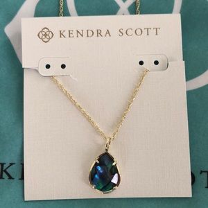 Kendra Scott Kiri Necklace In Abalone Shell